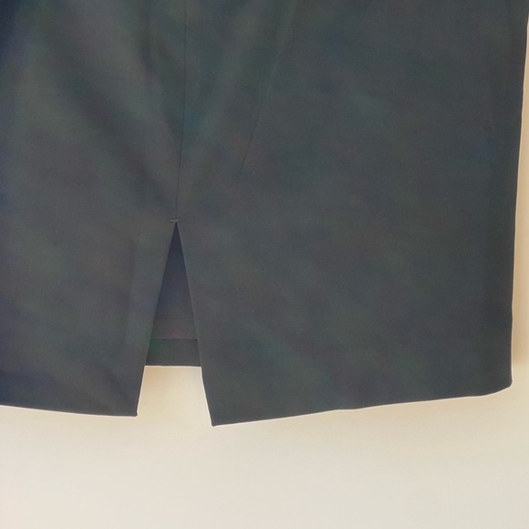 Express Women's Black Pencil Skirt Ruffled Short Mini Skirt, Sz 2 - Picture 8 of 8